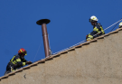 Chimney installed on Sistine Chapel's roof ahead of conclave to pick Pope Francis' successor
