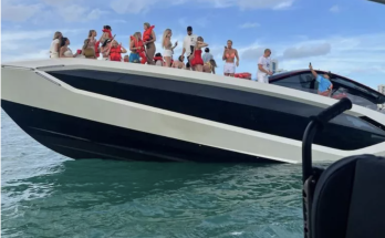 Luxury Lamborghini Yacht 'Flipped Over' Off Miami Beach with Dozens of Influencers Onboard: 'It Was Straight Up in the Water'