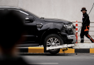 Car crash at airport in the Philippines kills at least 2, including young girl