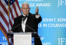 Former Vice President Mike Pence honored by Kennedy family in receiving the JFK 'Profile in Courage Award'