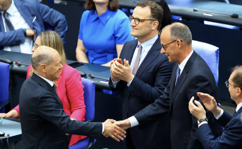 German conservative leader elected chancellor after historic first-round loss