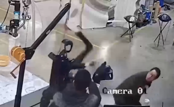 Humanoid robot goes on 'attack' in chilling viral video