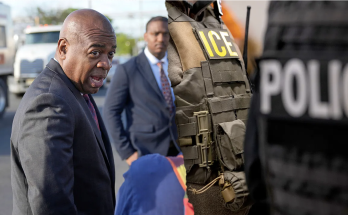 Who is the Democratic gubernatorial candidate arrested for trespassing at an ICE detention center?