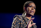 Michelle Obama urges parents not to try to be friends with their children