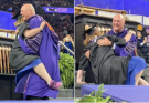 College President Knocked Down By Graduating Daughter in Adorable Video: ‘It Was Pure Joy’