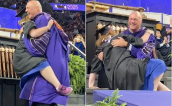College President Knocked Down By Graduating Daughter in Adorable Video: ‘It Was Pure Joy’