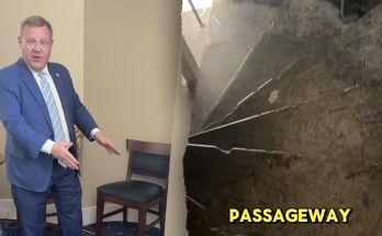 Congressman reveals hidden secret passageway from America's founding under Capitol floorboards