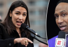 Stephen A Smith agrees AOC would 'turn off' centrists if she ran for president, poses question to Dems