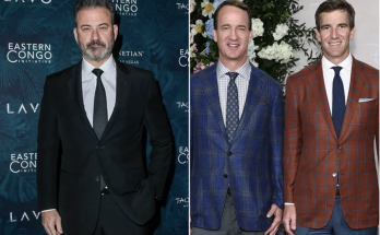Jimmy Kimmel Compares Peyton and Eli Manning to the Menendez Brothers, Elicits Groans from the Audience