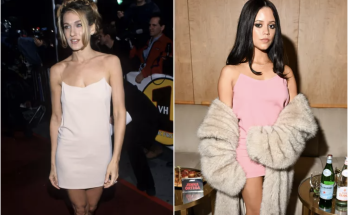 Jenna Ortega Channels Sarah Jessica Parker in 'Naked Dress' Inspired by the Sex and the City Star's Look from 1997