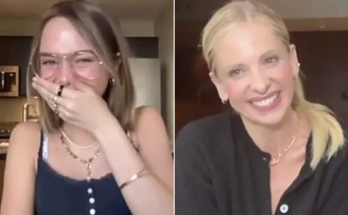 Sarah Michelle Gellar Shares Emotional Moment with New Buffy Lead Ryan Kiera Armstrong While Introducing Her as 'Our Chosen One'