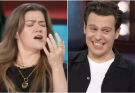 Kelly Clarkson Regales Jonathan Groff with Tale of Being Covered in His 'Groff Sauce': 'You Are a Spitter'