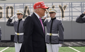 Trump celebrates West Point athletes in commencement address to military academy