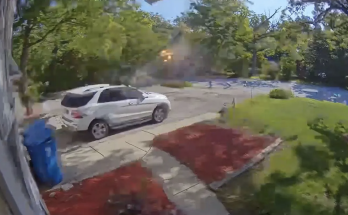 Truck explosion caught on camera in suburban Chicago neighborhood as leaking propane to blame: officials