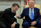 Trump offers his marital advice after viral video of Macron's wife shoving his face