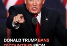 Donald Trump Signs Proclamation to Ban Travel from 12 Countries – Details
