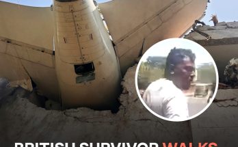 British Survivor Seen Walking Out of Plane Crash Site in Video — His Ticket and Seat Number Revealed