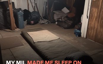 My MIL Made Me Sleep on the Garage Floor After My Husband Died – She Didn't Expect to Beg for My Help a Month Later