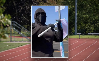 Footage shows LGBTQ protester attacking conservative at California track championship amid trans athlete drama