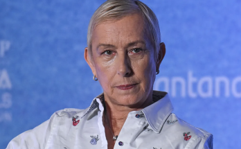 Tennis legend Martina Navratilova reacts as Oregon HS girls refuse to share podium with trans athlete