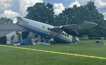 Tennessee skydiving plane crashes moments after takeoff, leaving multiple passengers injured