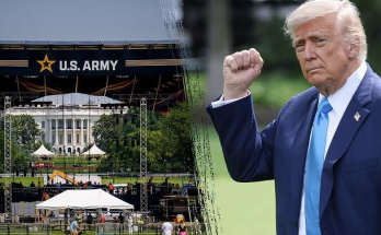 Trump celebrates US' long history giving foreign enemies 'hell' at massive military parade