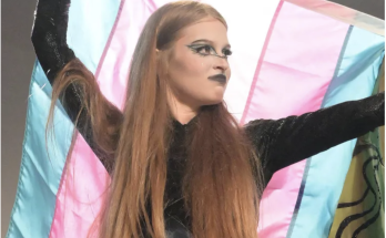 Elon Musk's Daughter Vivian Holds Up a Transgender Pride Flag and Whips Her Hair in Debut Drag Show